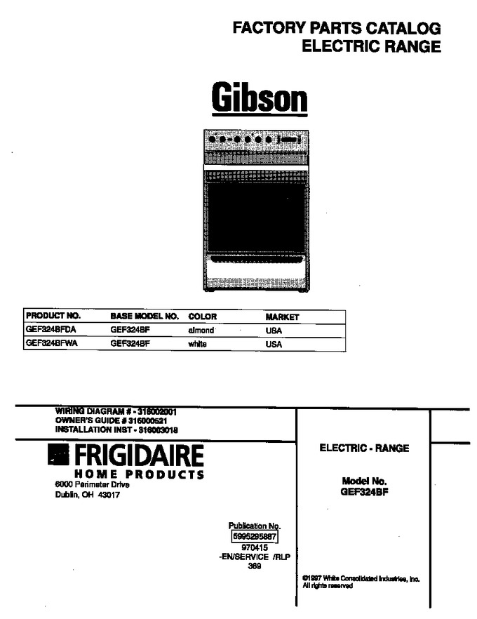 Diagram for GEF324BFDA