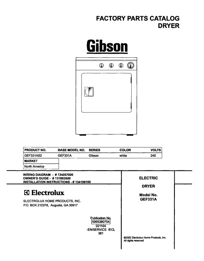 Diagram for GEF331AS2