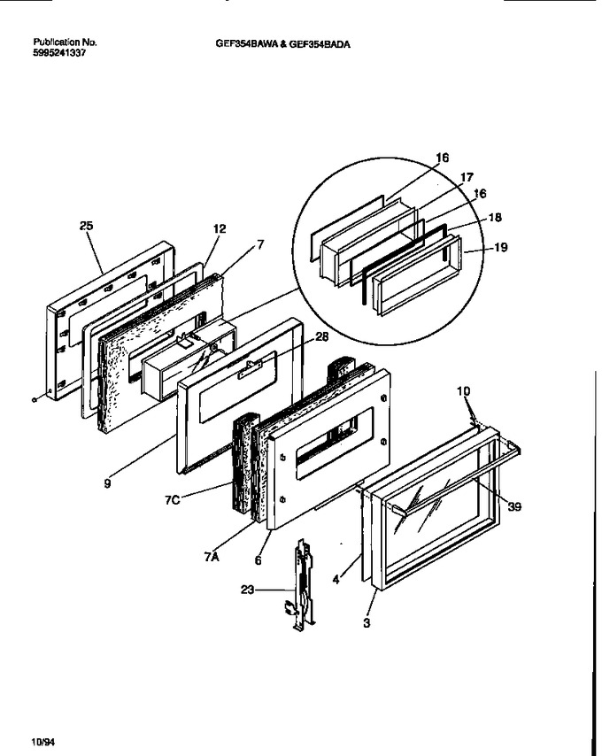 Diagram for GEF354BADA
