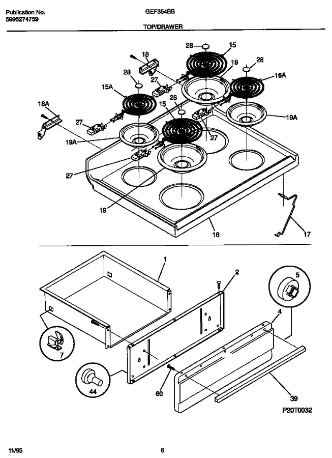 Diagram for GEF354BBDC