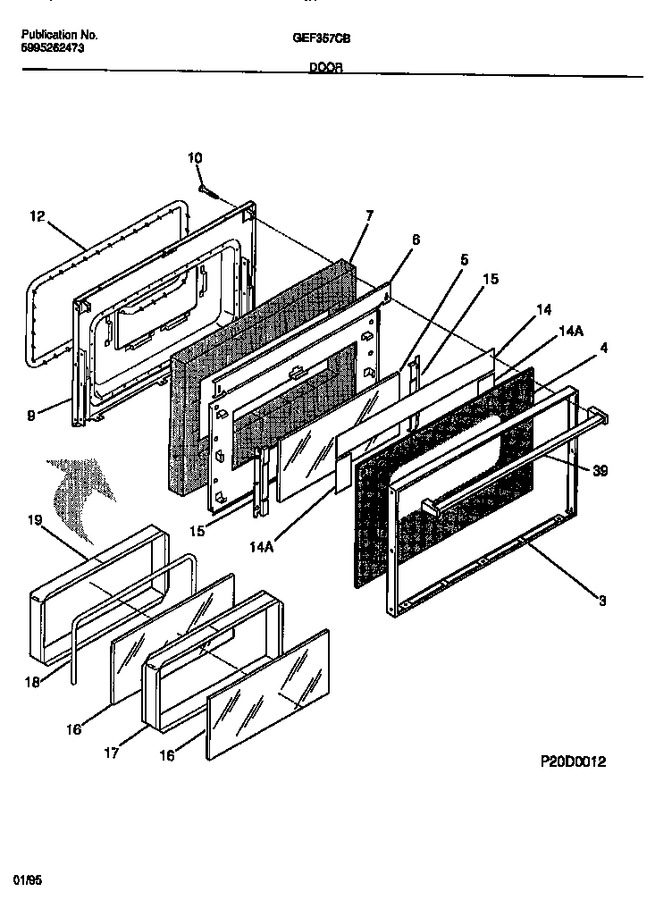 Diagram for GEF357CBTA