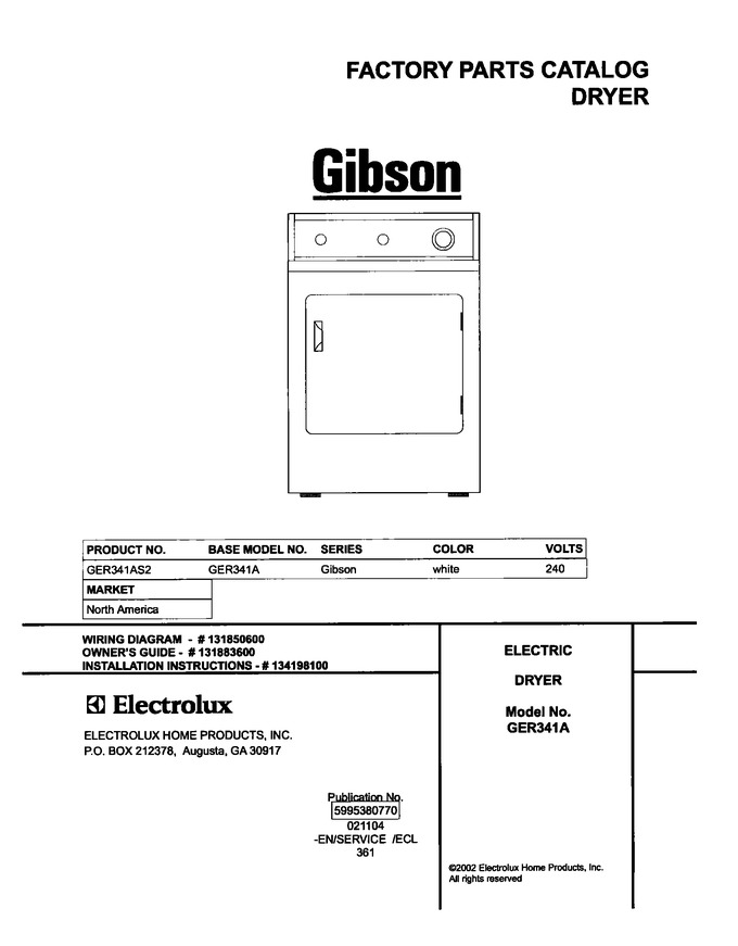 Diagram for GER341AS2