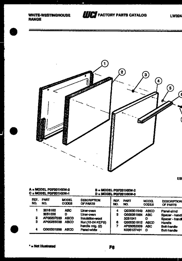 Diagram for GF201HXW3