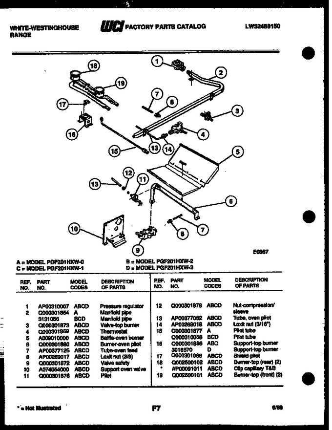 Diagram for GF201HXD3