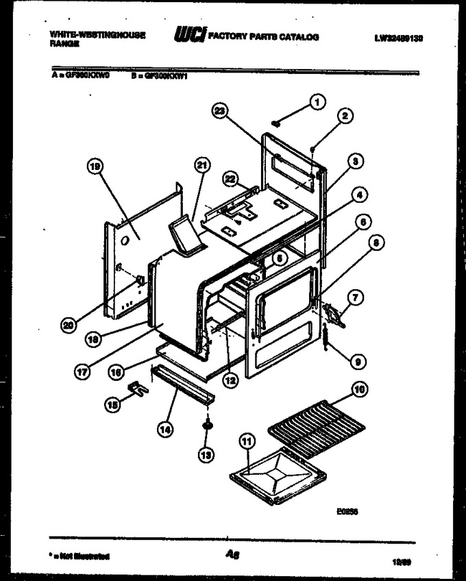 Diagram for GF300KXW0