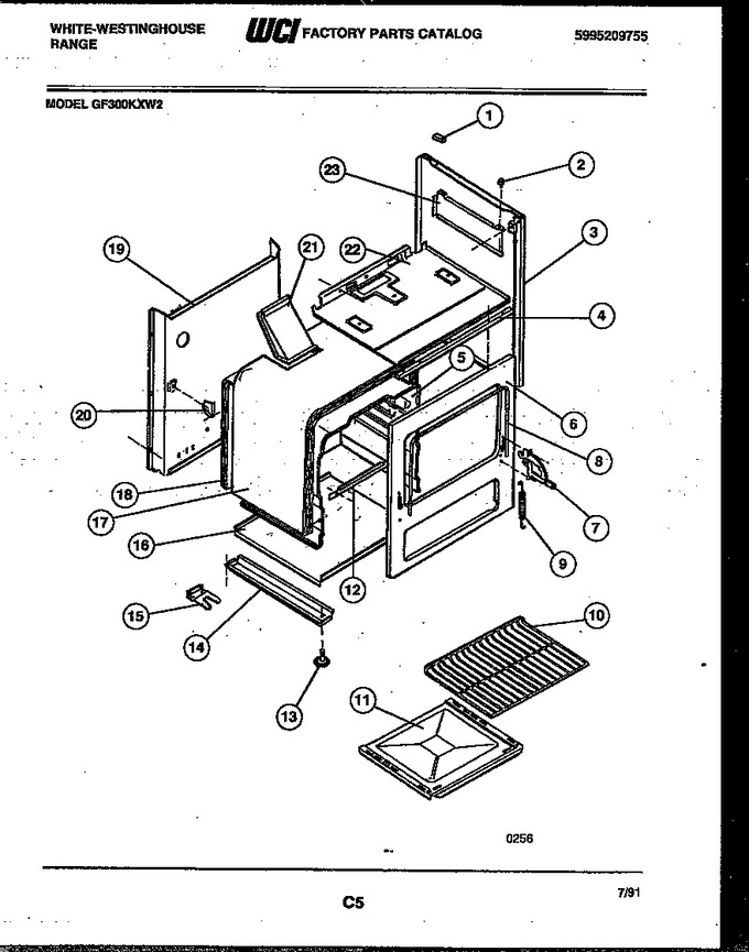 Diagram for GF300KXW2