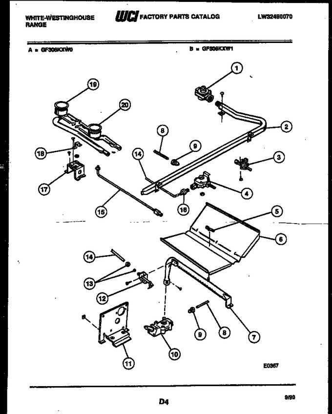 Diagram for GF306KXD1
