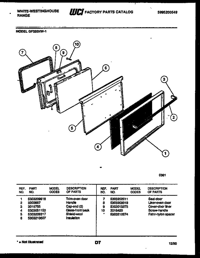 Diagram for GF320ND1