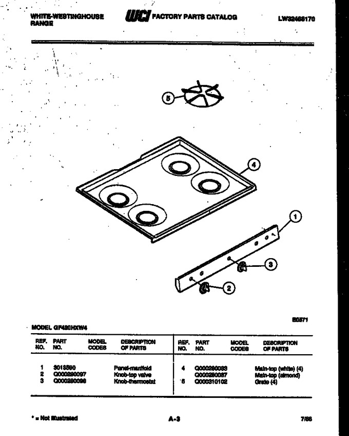 Diagram for GF420HXD4