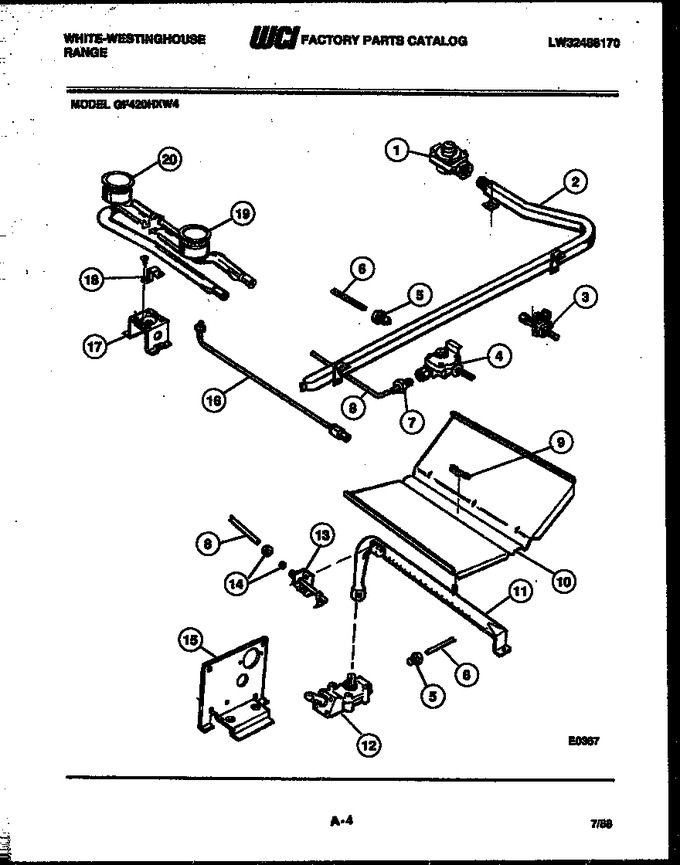 Diagram for GF420HXD4