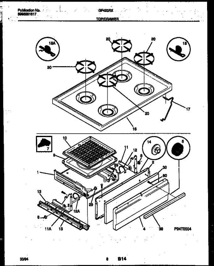 Diagram for GF420RXD3