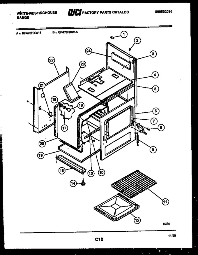 Diagram for GF470HXD5