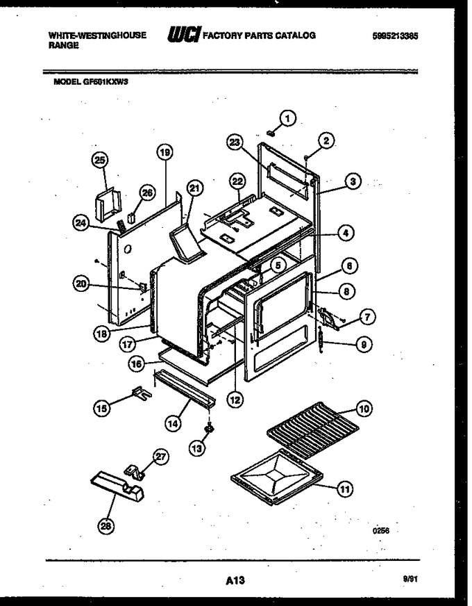 Diagram for GF501KXD3