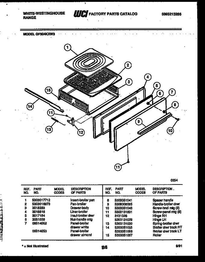 Diagram for GF504KXD3