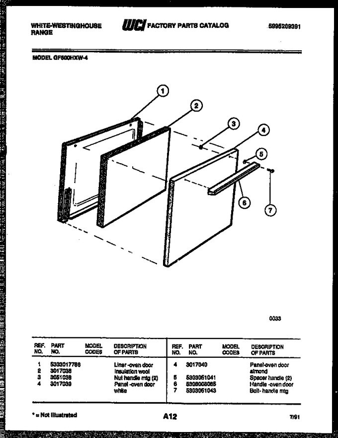 Diagram for GF600HXD4