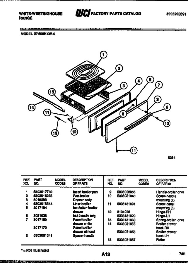 Diagram for GF600HXD4