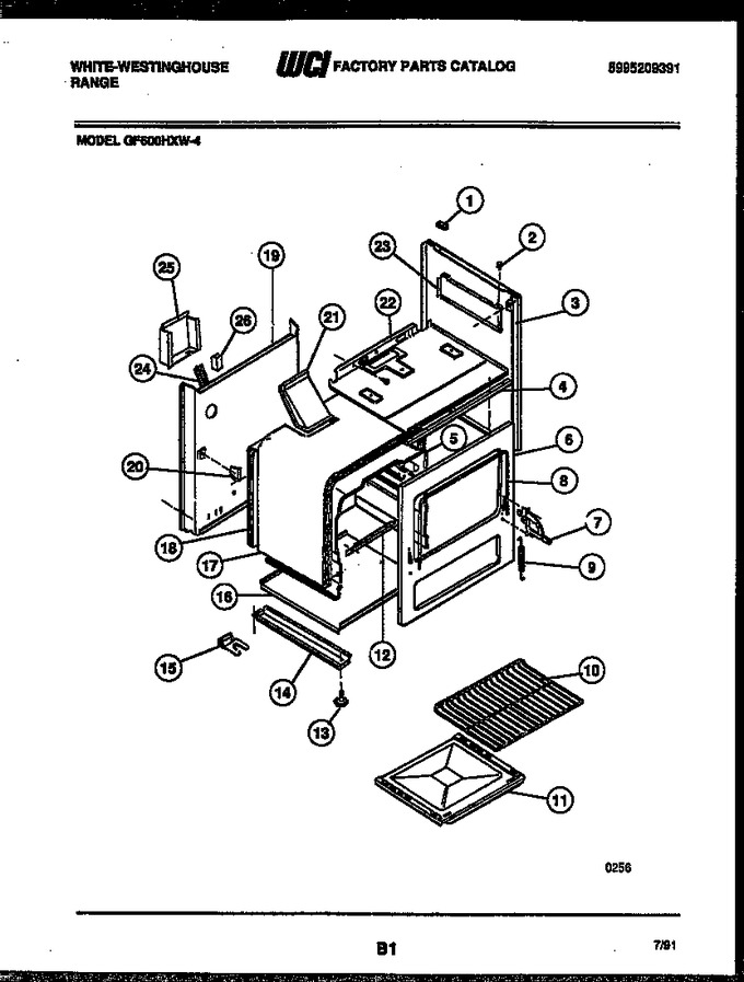 Diagram for GF600HXD4