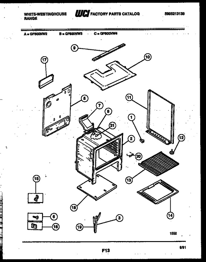 Diagram for GF600NW3