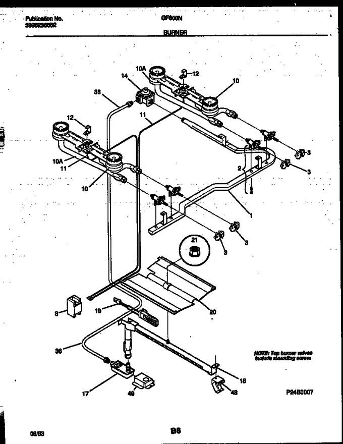 Diagram for GF600NW8