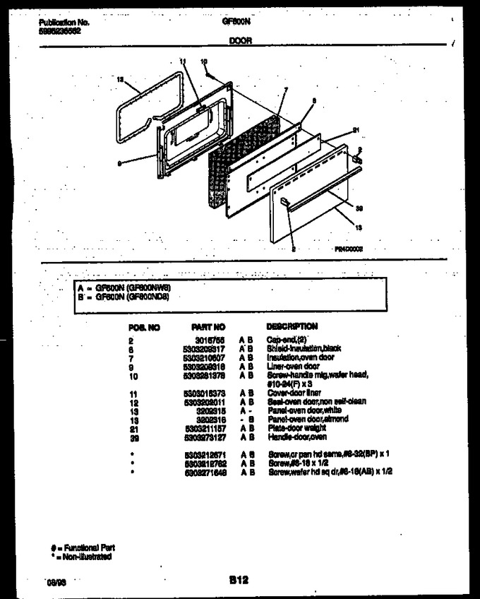 Diagram for GF600NW8