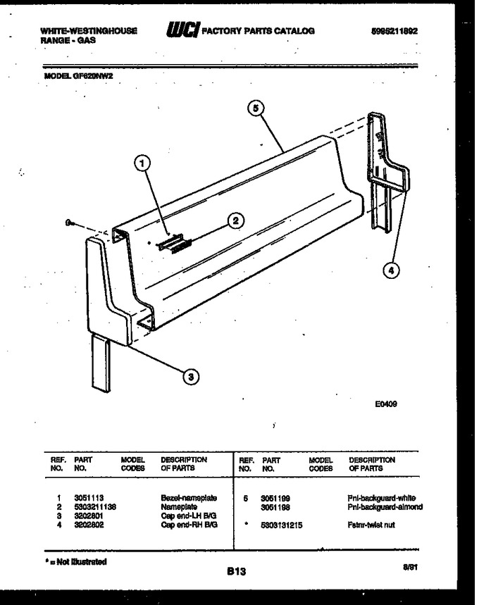 Diagram for GF620NW2