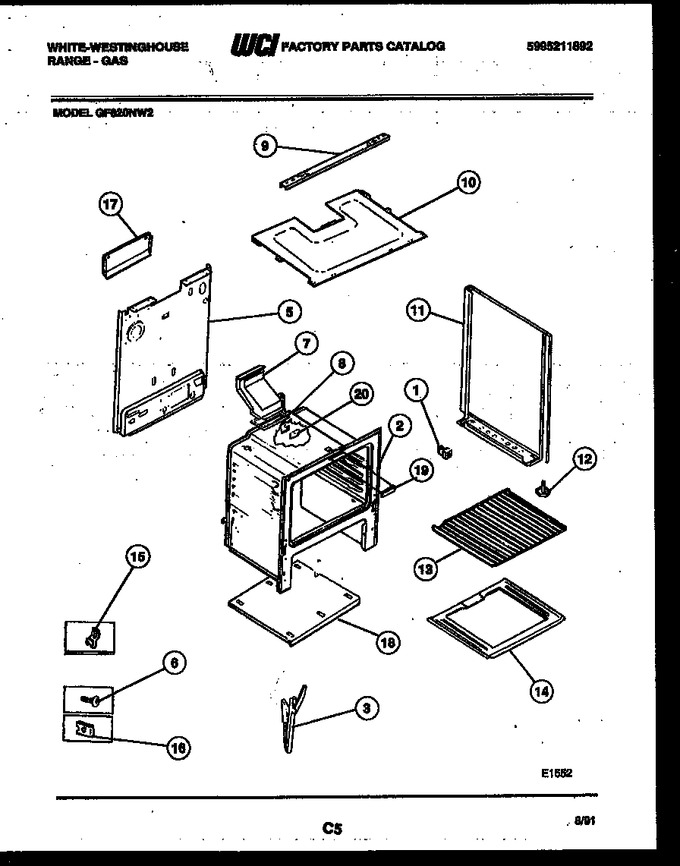 Diagram for GF620NW2