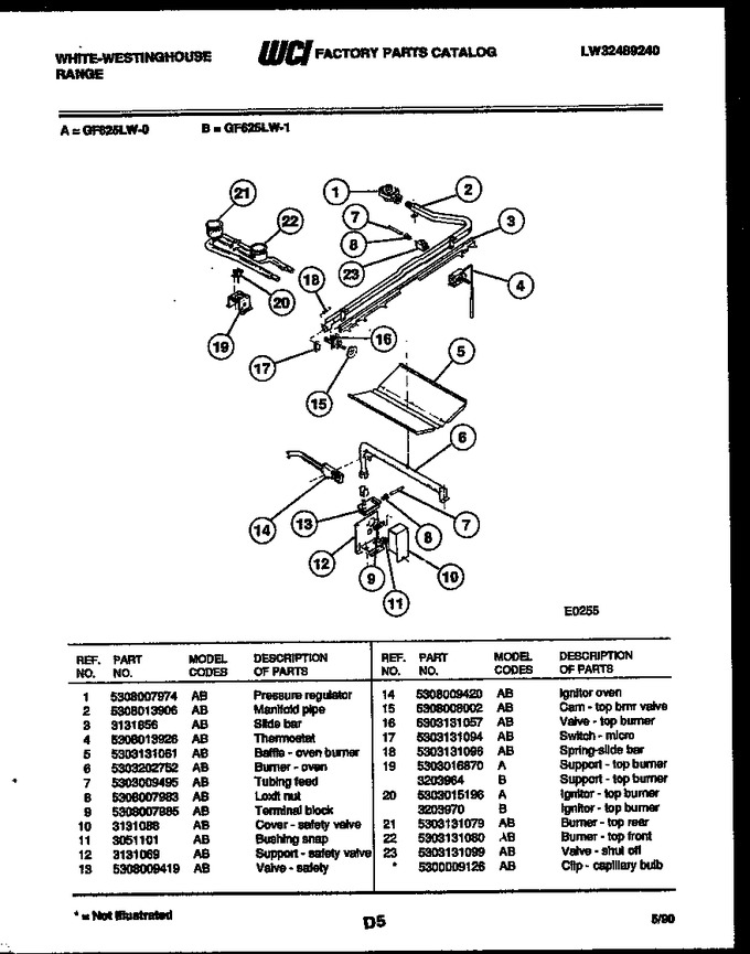 Diagram for GF625LD1