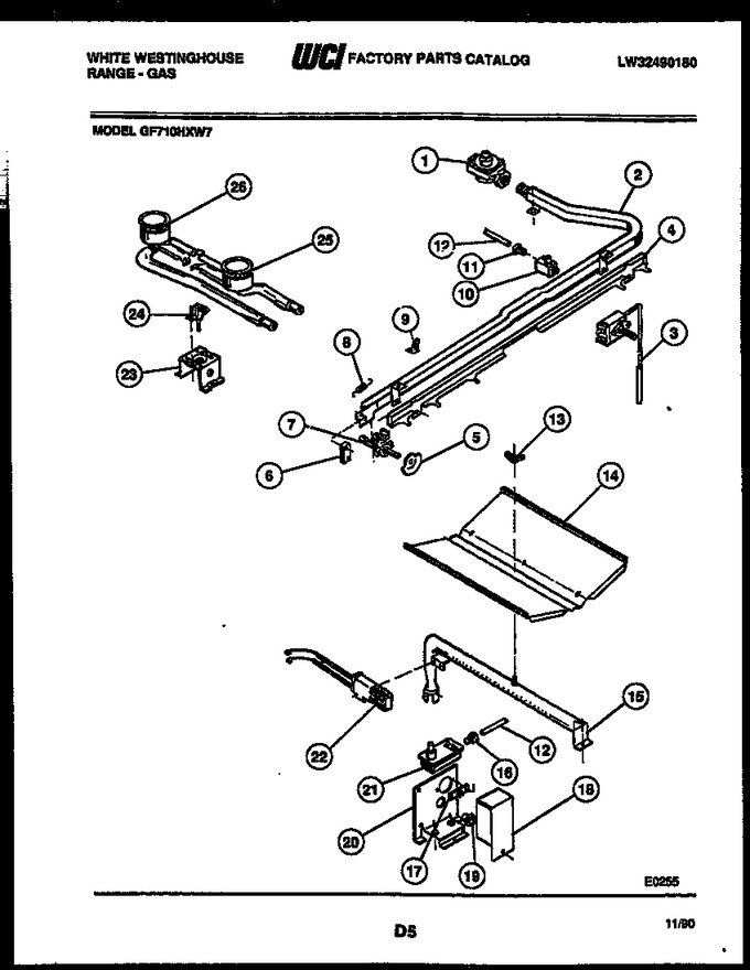 Diagram for GF710HXW7