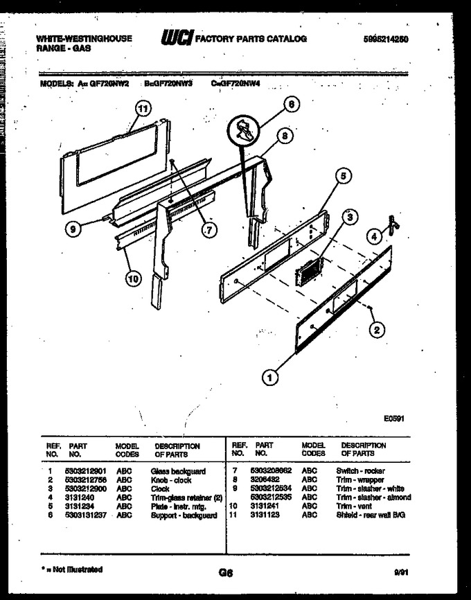 Diagram for GF720ND4
