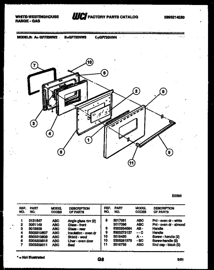 Diagram for GF720ND4