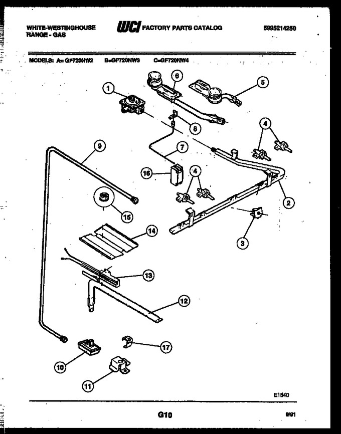 Diagram for GF720ND4