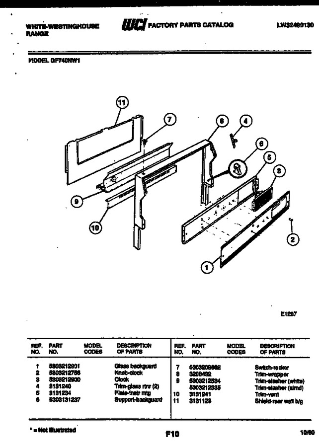 Diagram for GF740NW1