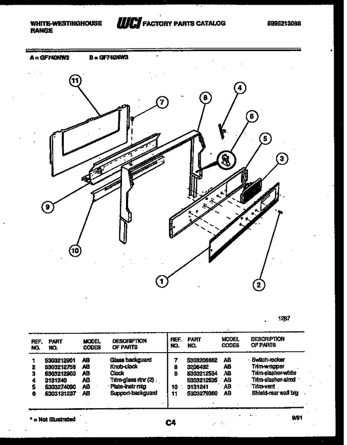 Diagram for GF740NW3