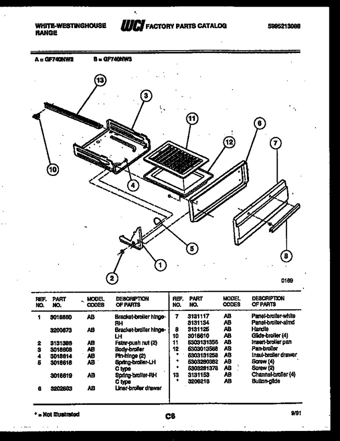 Diagram for GF740NW3