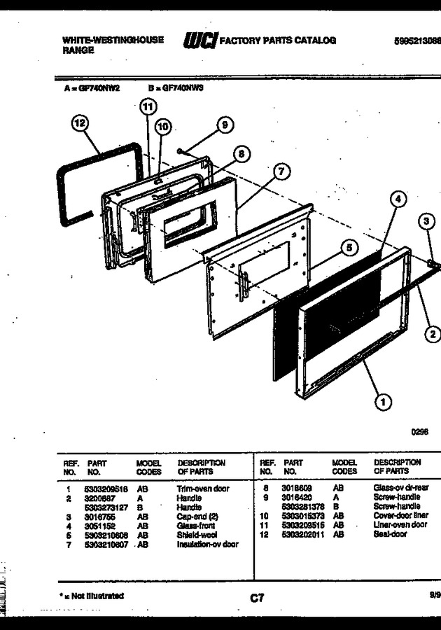 Diagram for GF740NW3