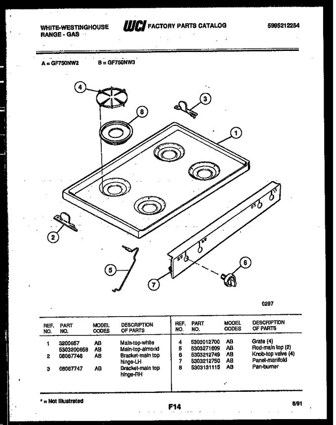 Diagram for GF750ND2