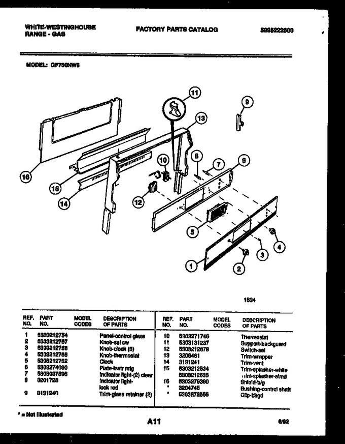 Diagram for GF750NW6