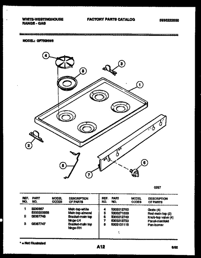 Diagram for GF750NW6