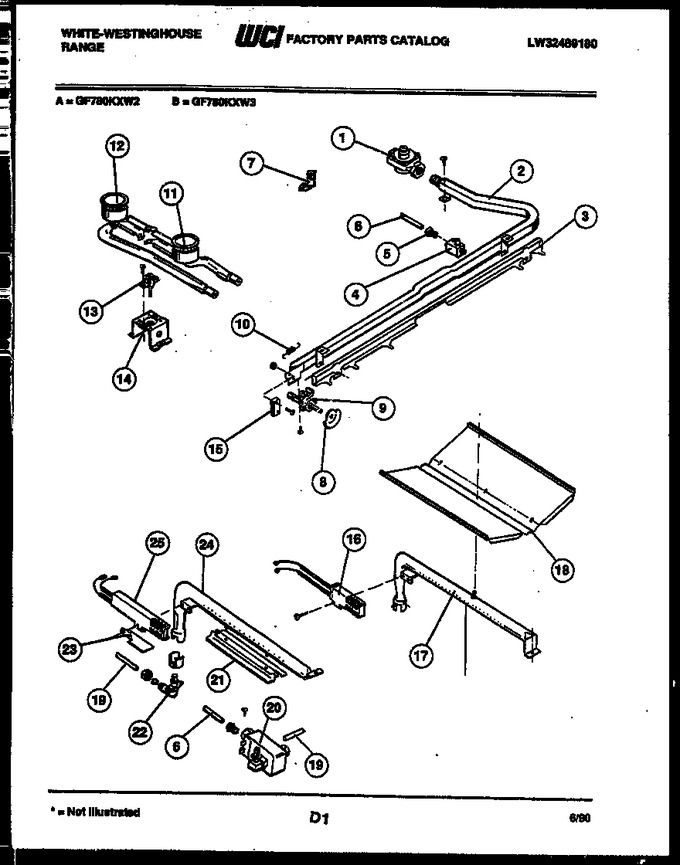 Diagram for GF780KXW3
