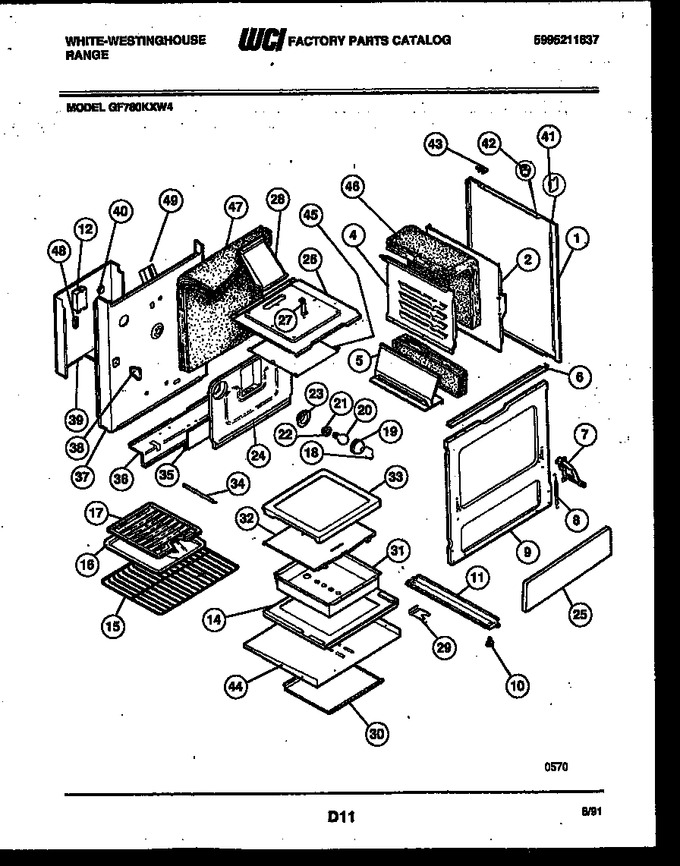 Diagram for GF780KXD4