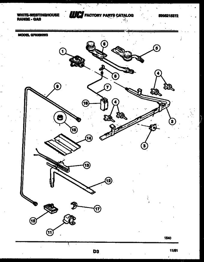 Diagram for GF830ND3