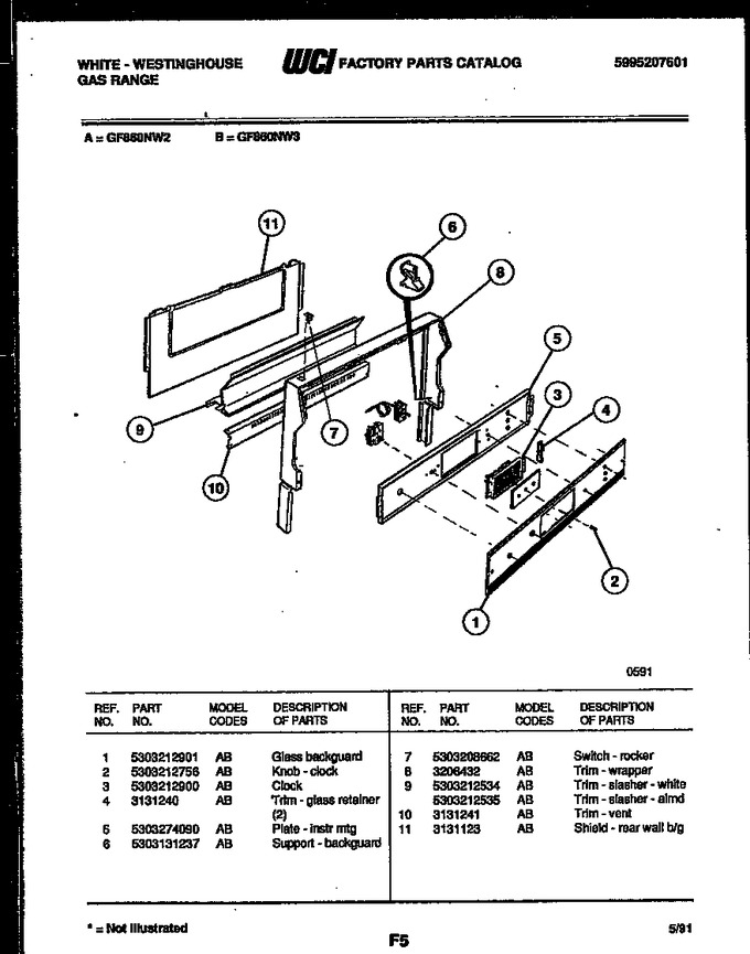 Diagram for GF860ND3