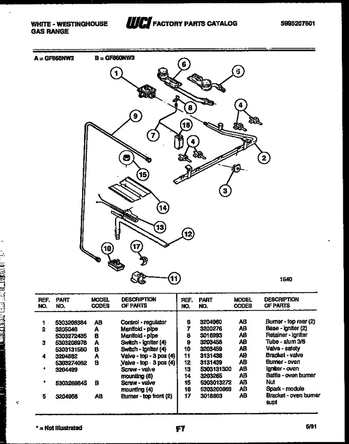 Diagram for GF860ND3