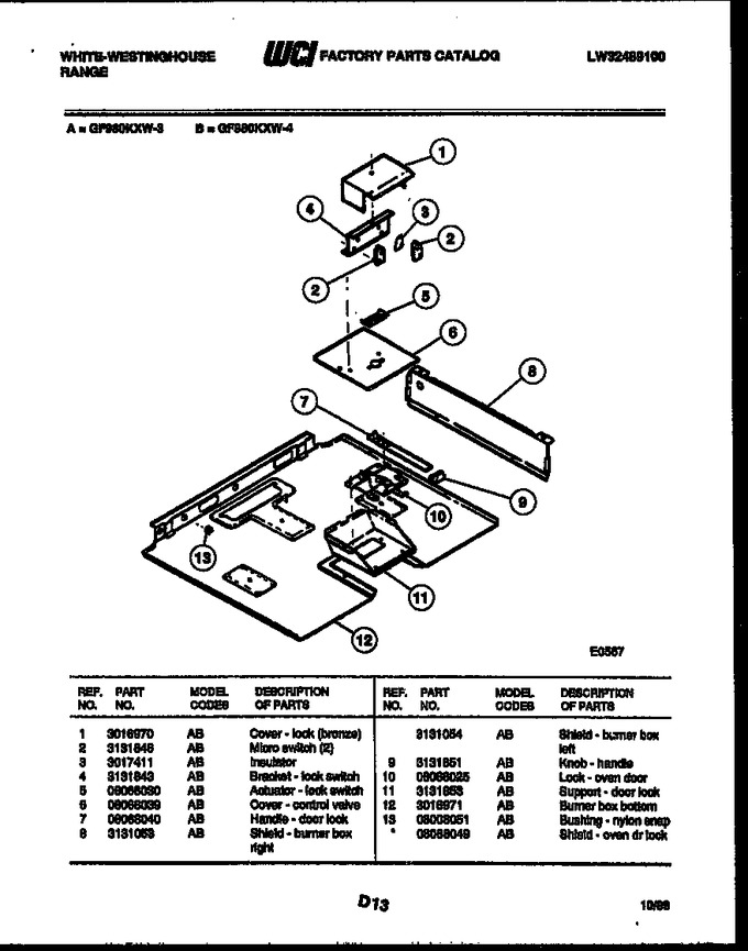 Diagram for GF980KXD3
