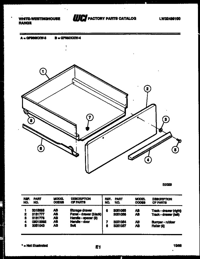 Diagram for GF980KXD3