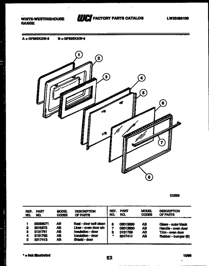 Diagram for GF980KXD3