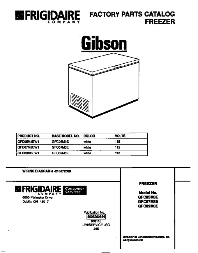 Diagram for GFC05M3EW1