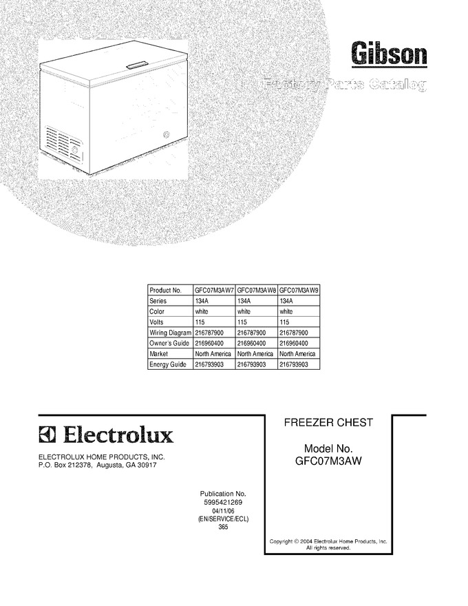 Diagram for GFC07M3AW7