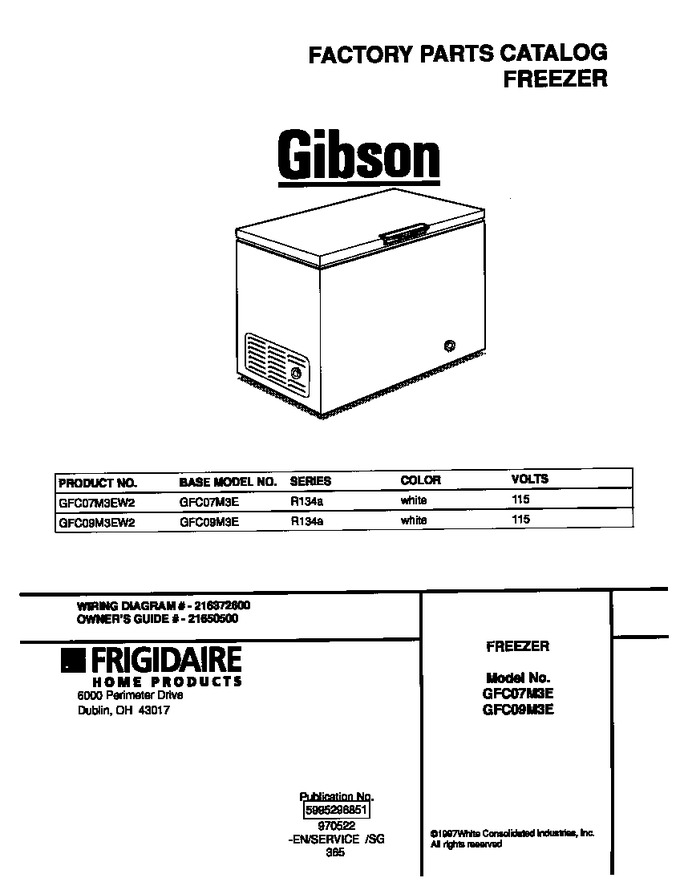 Diagram for GFC09M3EW2