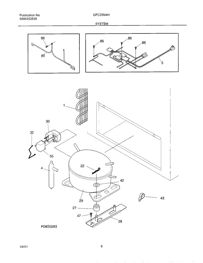 Diagram for GFC25M4HW2